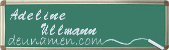 Adeline Ullmann Visitenkarte